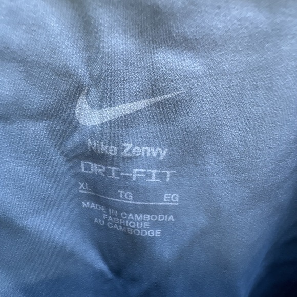 Nike Zenvy Rib Women's L Dri-FIT Short-Sleeve Top HF2772-006 NWT 70$ - Picture 4 of 8